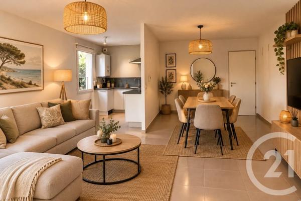 Appartement T2 à vendre  2 pièces - 47 m 2   FREJUS  - 83