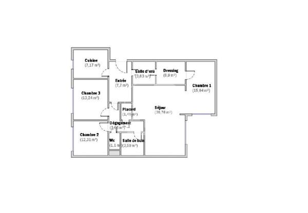 PARIS 12 - Appartement Paris 4 pièces Surface 108 m2 - Dernier étage