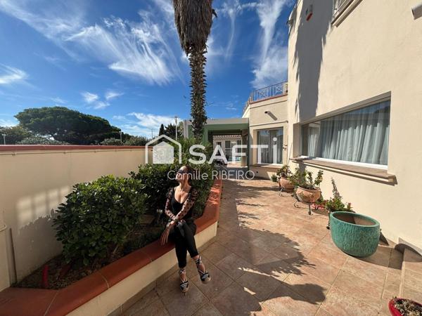 Port Leucate,Belle villa,T8 avec piscine sur parcelle de 400m²