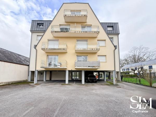 PONTIVY – T3 avec double balcon, parking et ascenseur – Résidence récente sécurisée