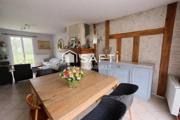 Maison 130 m² avec terrain 2500 m² au calme