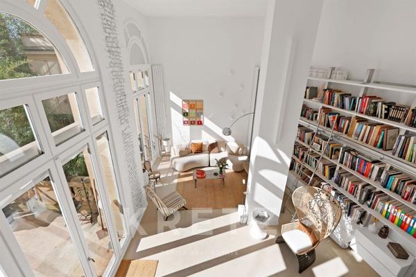 Loft d'exception avec jardin plein sud