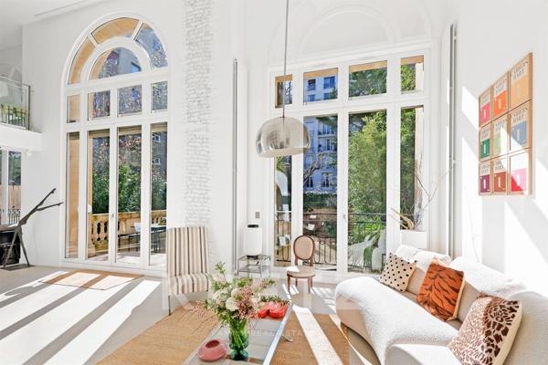 Loft d'exception avec jardin plein sud