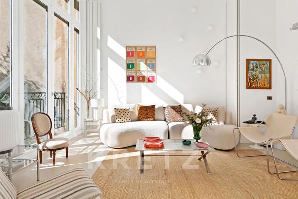 Loft d'exception avec jardin plein sud