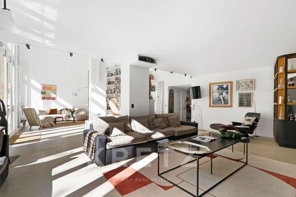 Loft d'exception avec jardin plein sud
