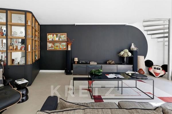 Loft d'exception avec jardin plein sud