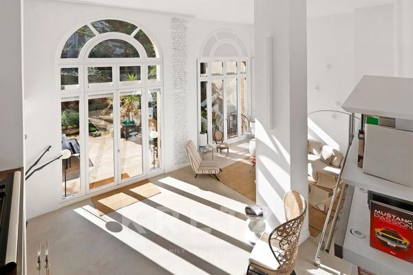 Loft d'exception avec jardin plein sud