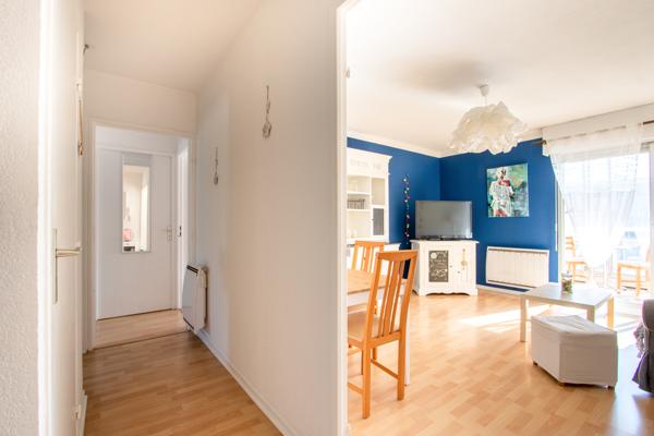 Lumineux 3 pièces avec parking