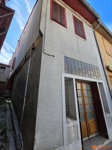 Maison atypique avec charme à réinventer en Plein Aspet