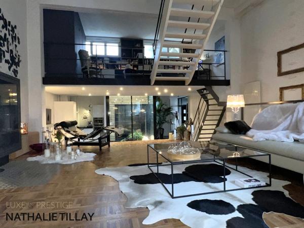 Orleans hyper centre, appartement loft à vendre, avec patio, terrasse  et salle de sport