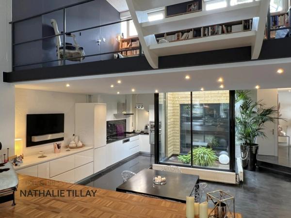 Orleans hyper centre, appartement loft à vendre, avec patio, terrasse  et salle de sport
