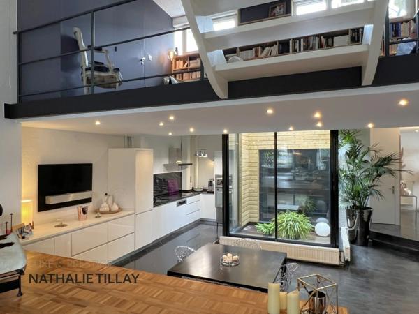 Orleans hyper centre, appartement loft à vendre, avec patio, terrasse  et salle de sport