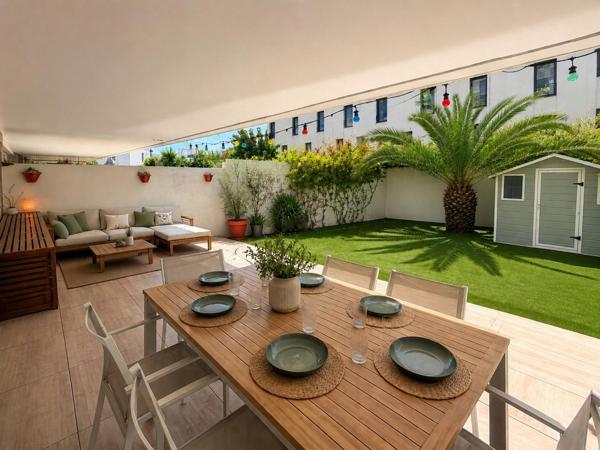 T4 d'exception avec jardin et terrasse XXL