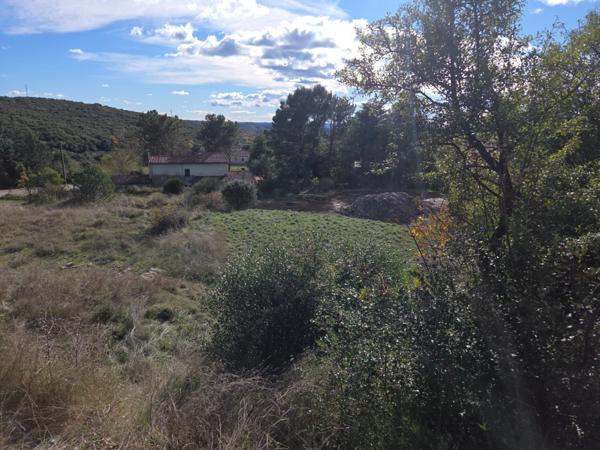 LAVAL PRADEL (30) terrain à bâti 1781m² bien exposé avec permis valide.