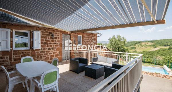 À vendre Maison 6 pièces 150 m² - Saint-christophe-vallon 12330