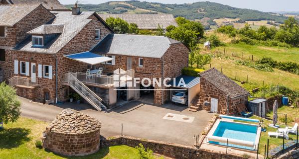 À vendre Maison 6 pièces 150 m² - Saint-christophe-vallon 12330