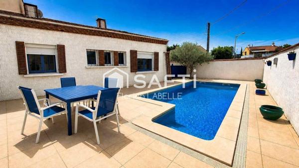 Villa F5 de 112 m² avec garage et piscine