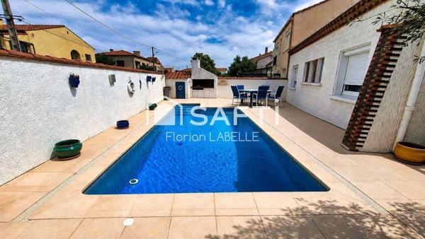 Villa F5 de 112 m² avec garage et piscine