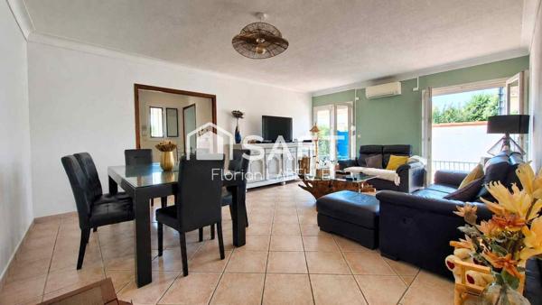 Villa F5 de 112 m² avec garage et piscine