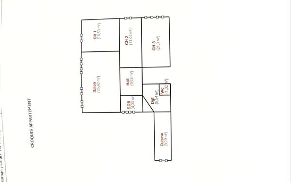 Appartement à vendre    4 pièces •  Marseille 1