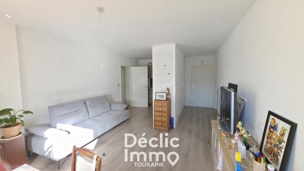 Vente appartement en résidence Tours, 44m² 2 pièces 139 100€ avec balcon