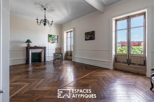 Élégant duplex de 170 m² avec cachet de l’ancien – Monselet
