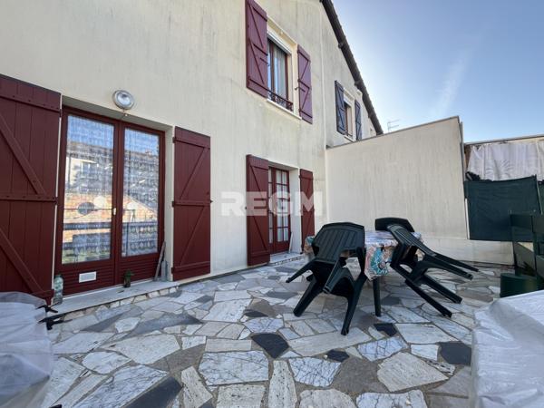 Corbeil-Essonnes (91100) Maison 3 chambres avec sous-sol total et garage