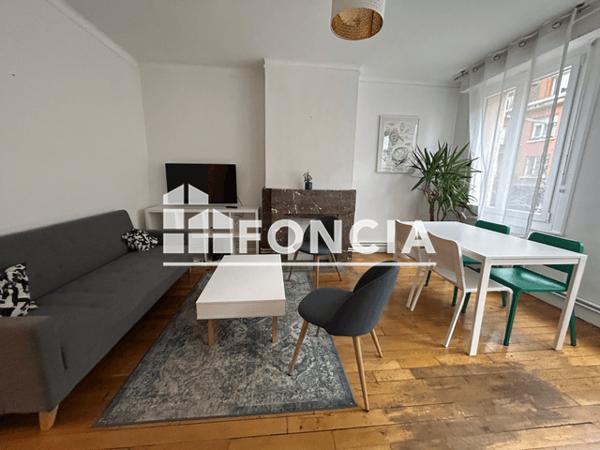 Location Appartement meublé 3 pièces 52.23 m² - 23-25 AVENUE ALBERT 1ER Valenciennes 59300
