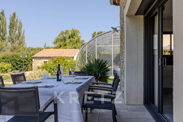 Villa contemporaine aux portes du Luberon