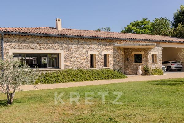 Villa contemporaine aux portes du Luberon