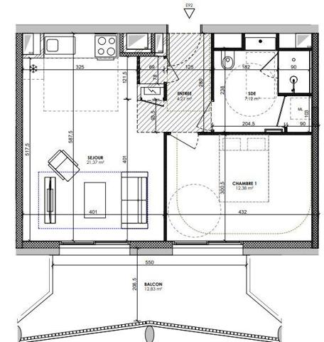 Appartement à vendre 2 pièces 45 m² Lyon 7