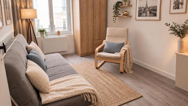 Appartement 2 pièces 32m² ou profession libérale