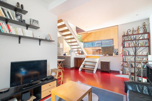 Maison d’architecte avec studio de musique