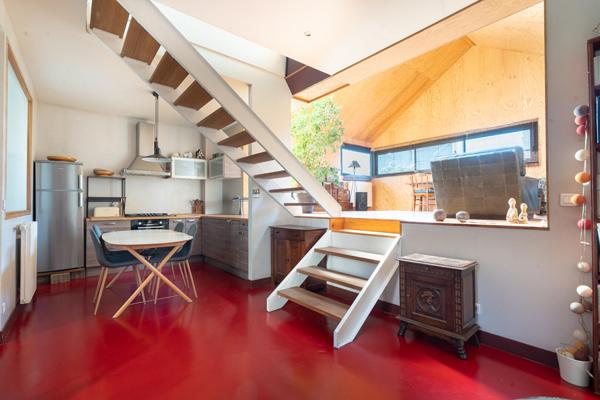 Maison d’architecte avec studio de musique