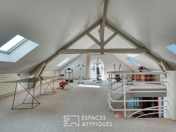 Demeure bourgeoise avec piscine au coeur de Janville