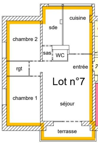 Angers – T3 avec balcon