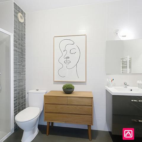 La Rochelle - Quartier St Maurice (limite La Genette) - Appartement T2 - Terrasse 13m2, parking, local vélo