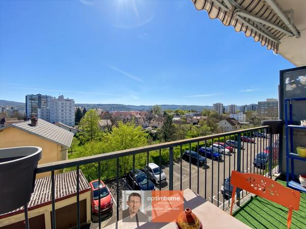 Appartement T4 3 chambres balcon, parking et cave – Besançon - QUARTIER SAINT-CLAUDE