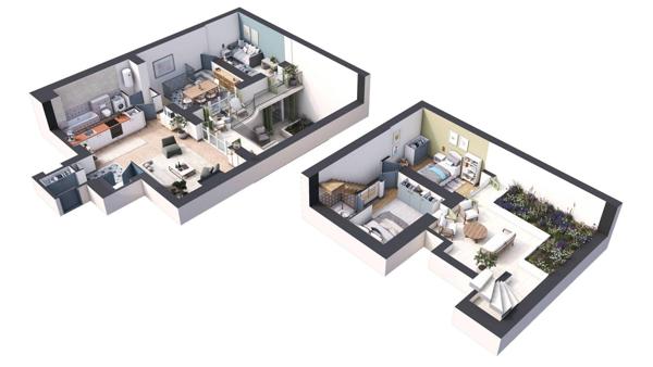 Appartement à vendre 4 pièces 93 m² Nice