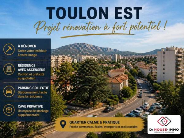 Appartement à vendre 4 pièces de 66 m²