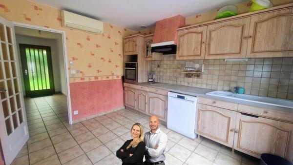 Maison de plain-pied 114 m² avec piscine