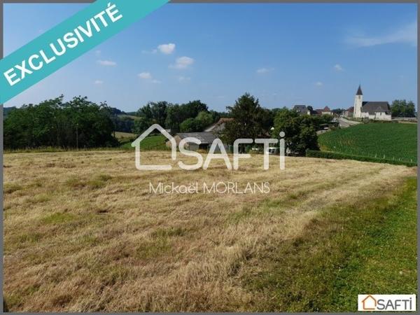 Terrain constructible 2917m2 à proximité de Navarrenx