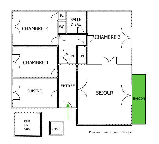 Appartement
         4 pièces
        - 84 m² 895 000 € *