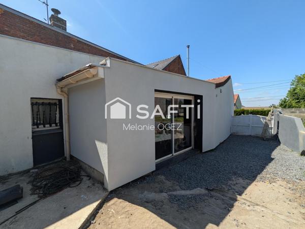 Plain pied semi individuel totalement renové