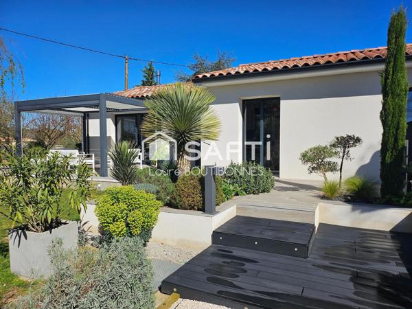 Maison 155m² lumineuse avec un grand terrain