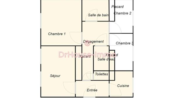 Appartement à vendre 4 pièces de 86 m²