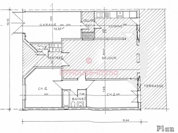 Maison à vendre 3 pièces de 80 m²