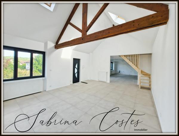 🏡 À VENDRE – MAISON ATYPIQUE RÉNOVÉE AVEC TERRASSE & CAVE VOÛTÉE – FRENEUSE (78) 200 m² habitables – 4/5 chambres – Vue dégagée – Garage – Jardin clos