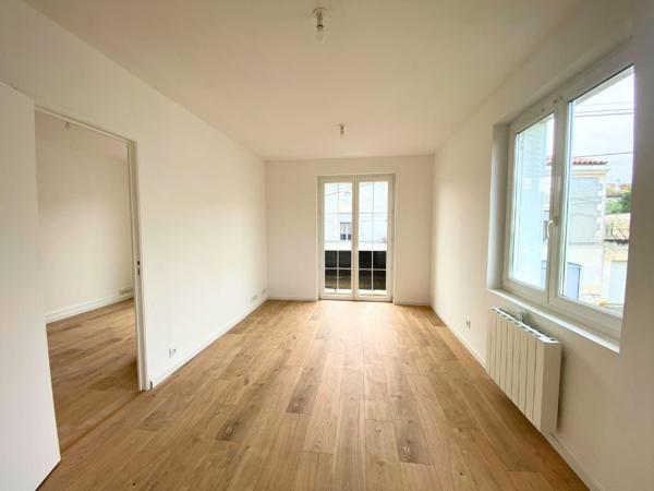 Immeuble de rapport loué – 4 appartements T2 – Saintes rive gauche