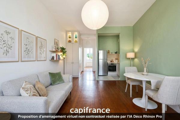 TASSIN LA DEMI-LUNE - APPARTEMENT T2 DE 45 M² avec cave